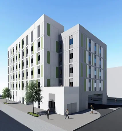 G+5 Labor Accomodation Alwarsan - Dubai — G+5 labor accomodation al warsan