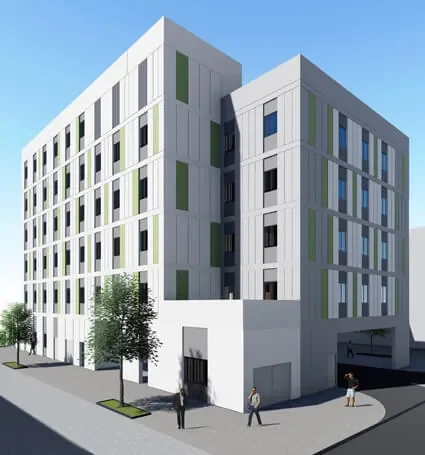 G+5 labor accomodation al warsan