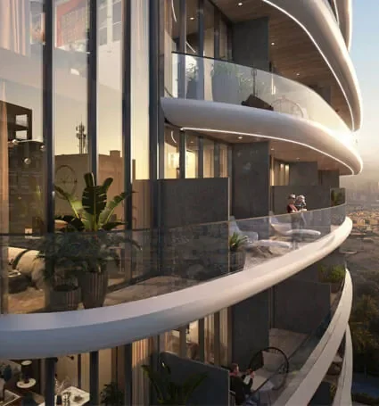 Westwood Grande 1 by Imtiaz - JVC — Westwood grande by imtiaz project balcony view